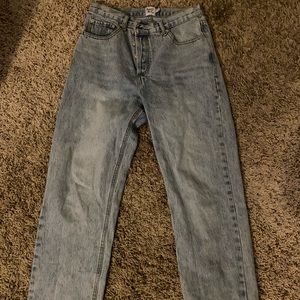 Princess Polly size 6. Asymmetrical jeans